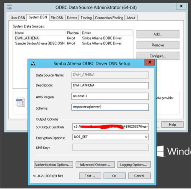 install aws athena odbc driver
