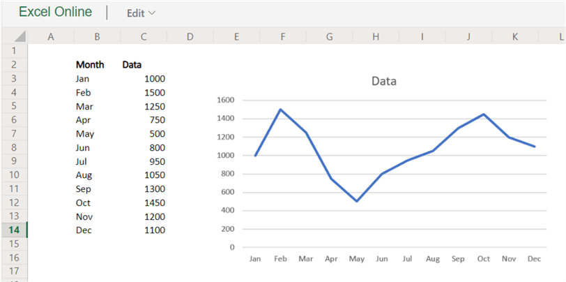 update excel workbook online