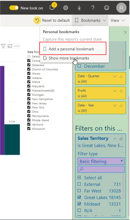 Add Bookmark.