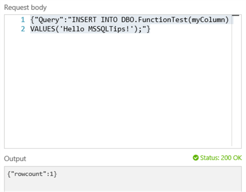 Azure Function to Execute SQL on Snowflake Database
