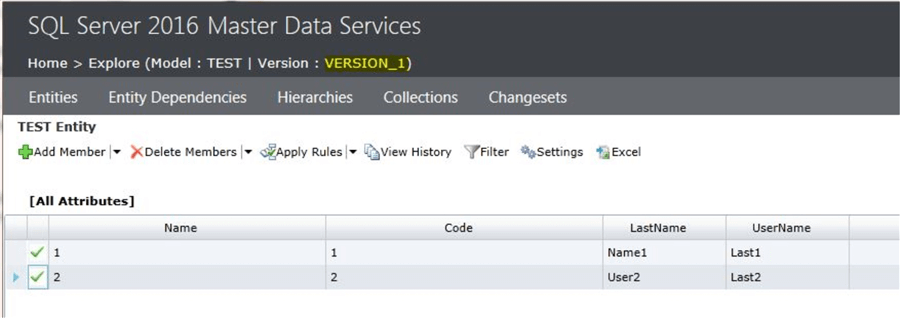 sql server 2016 master data services