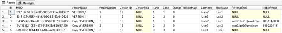 query master data services view