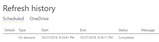 power bi service check