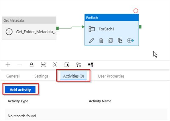 Azure Data Factory Get Metadata Example