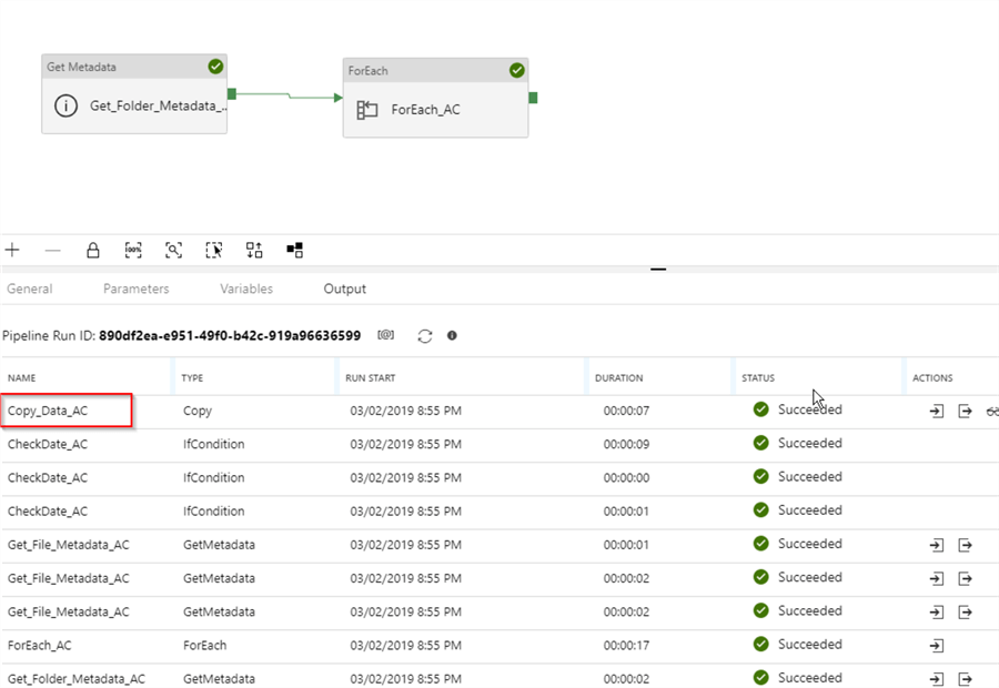 Azure Data Factory Get Metadata Example