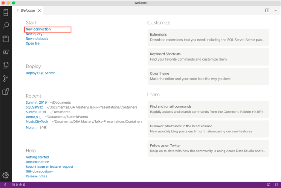 azure data studio