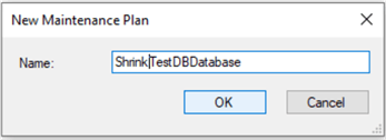 new maintenance plan