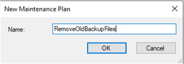 new maintenance plan