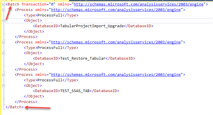 Process all databases