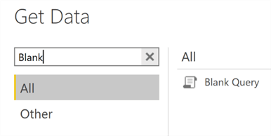 power bi get data