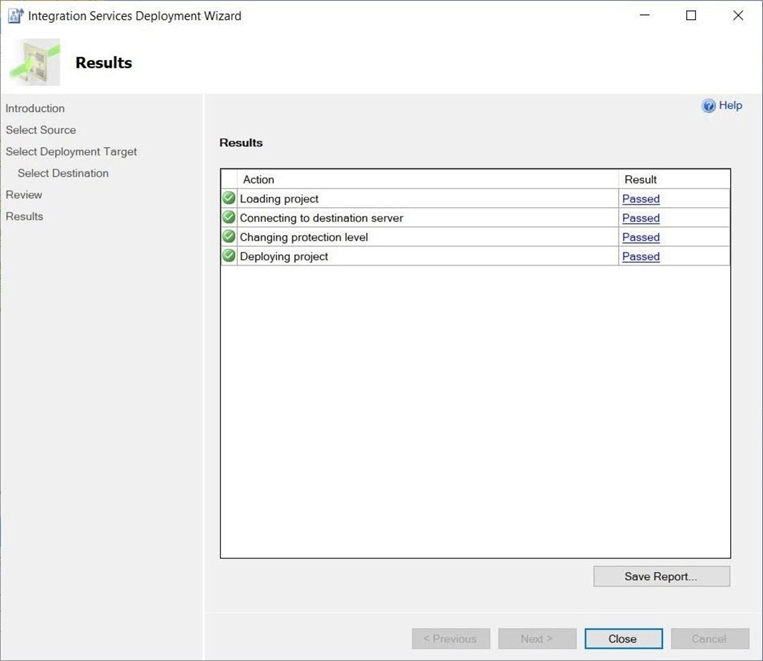 SSIS Catalog - Part 1 - Show deployment results