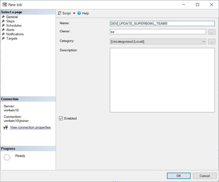 SSIS Catalog - Part 1 - New SQL agent Job