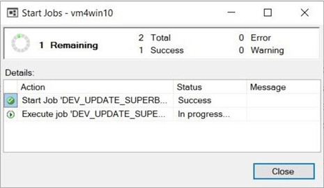 SSIS Catalog - Part 1 - Manual execution of SQL agent job