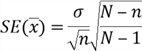 statistical formula