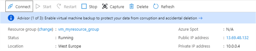 manual shutdown vm