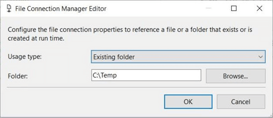 Flexible File Task - Source Directory Connection