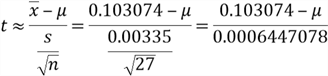 statistics formula