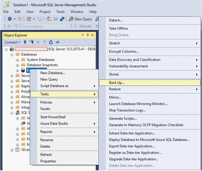 Migrate SQL Server database to Azure VM