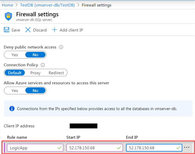 firewall settings