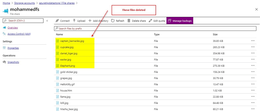 azure file share