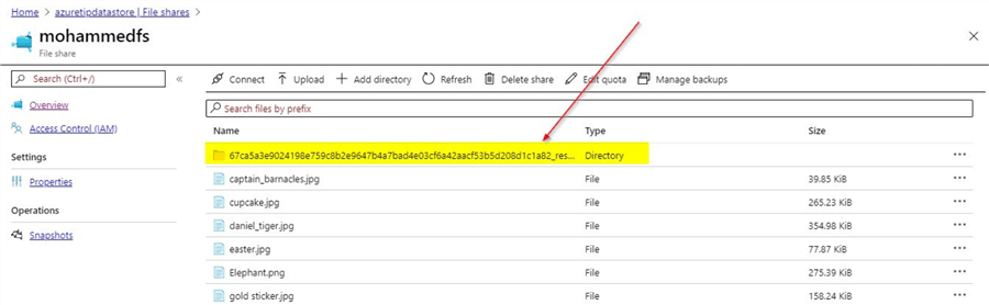 azure restore to alternate location