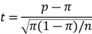 statisical formula