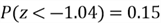statisical formula