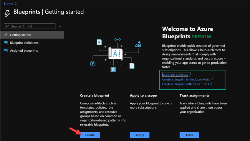 BlueprintHome Image of blueprint homepage
