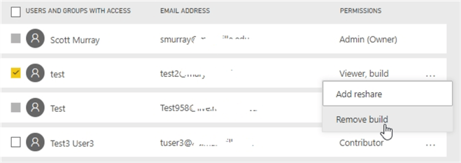 Remove permissions.
