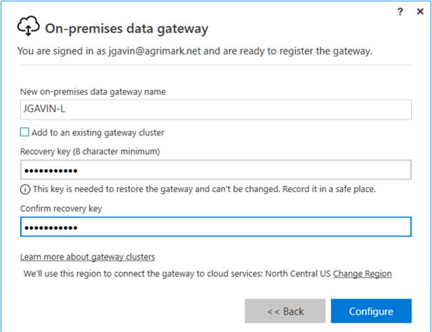 Create gateway