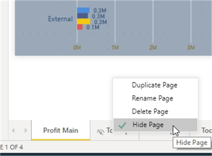 Tooltip page hide