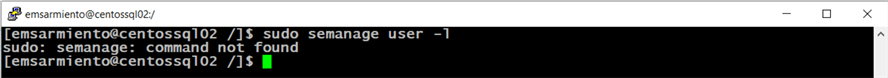 configure selinux primary server for log shipping