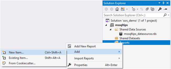 ssrs report