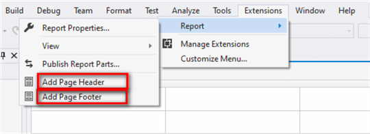 ssrs report