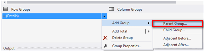 ssrs report