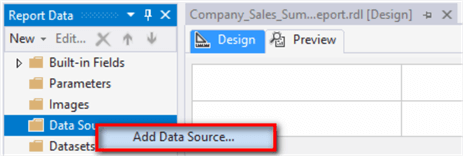 ssrs report development