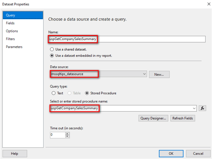 ssrs report development