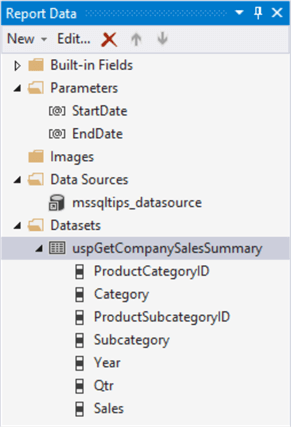ssrs report development