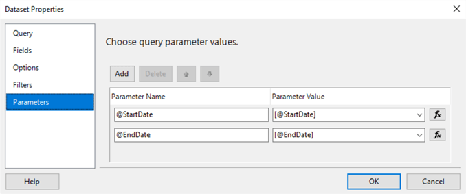 ssrs report development