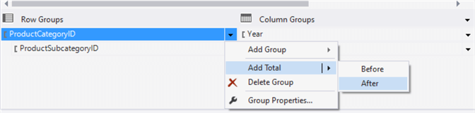 ssrs report development