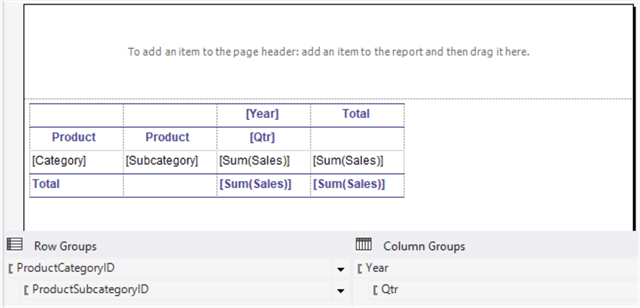 ssrs report development