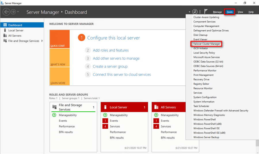 server manager