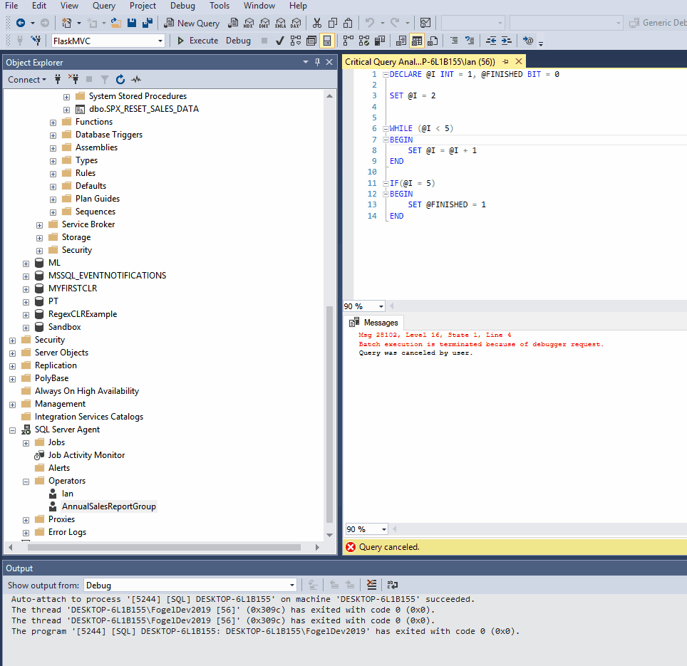 SQL Server Management Studio Time Saving Tips