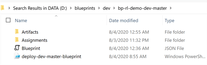 bp-rl-demo-dev-master master bp folder structure