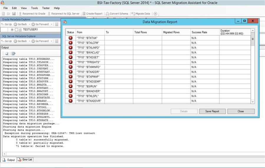 SSMA for Oracle