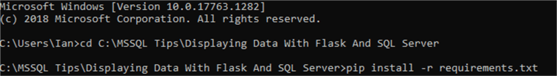 command line