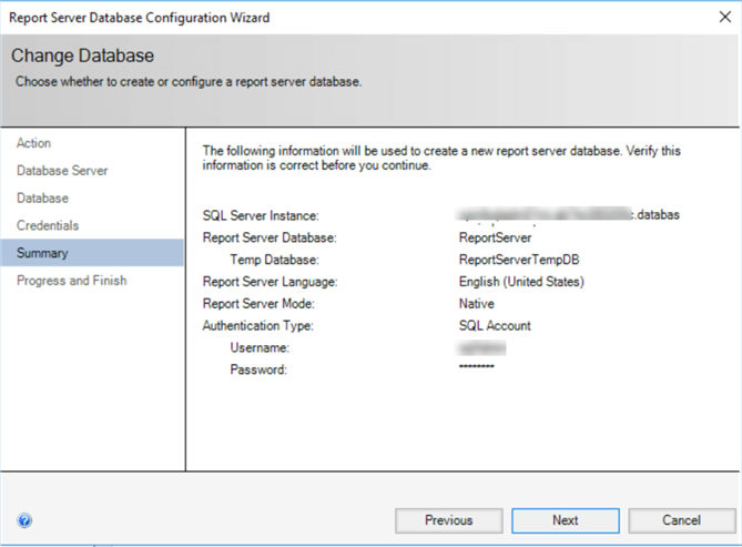 configure reporting services