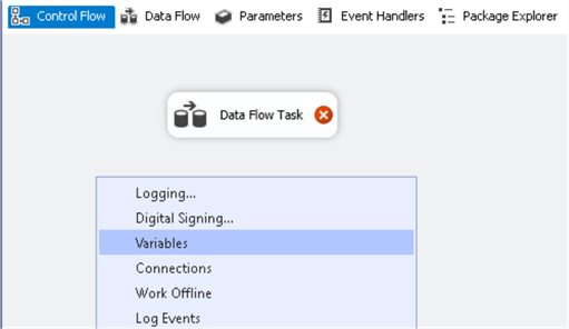 ssis variables