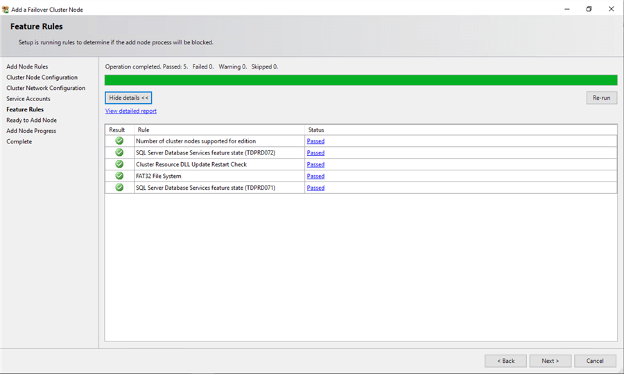 sql server 2019 cluster setup