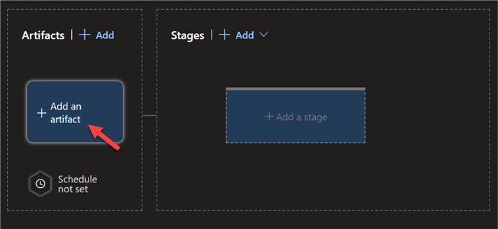 AddArtifacttoRelease Add artifact to release pipeline.